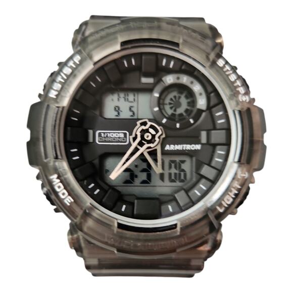 Armitron Sport Men's Analog-Digital Resin Strap Watch, 20/5445 - Picture 1 of 15